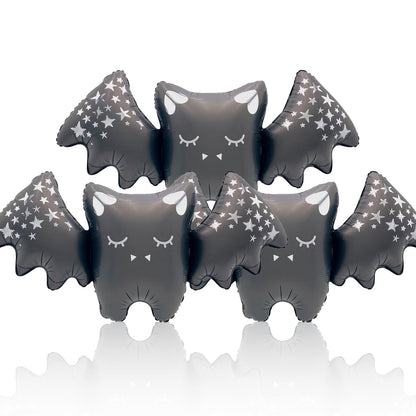 Black Bat Balloons Man Halloween Balloons for Halloween Theme Party Supplies Spooky Party Decor Birthday Party Decorations Supplies Balloon Sets-3 Pcs