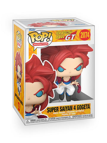 Epic Collectibles Pop Anime: Dragonball GT - Super Saiyan 4 Gogeta Vinyl Figure Bundled with Box Protector Compatible for Funko