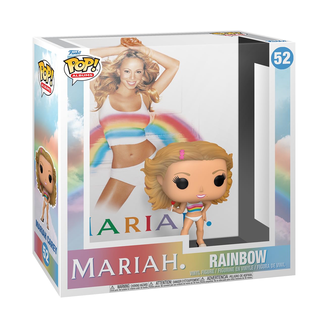 Funko POP! Albums: Mariah Carey - Rainbow - Music - Collectable Vinyl Figure - Gift Idea - Official Merchandise - for Kids & Adults - Music Fans -