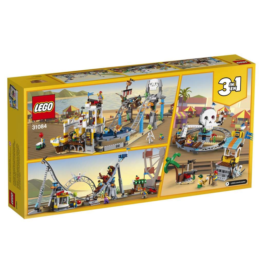 LEGO Creator 3in1 Pirate Roller Coaster 31084 Building Kit (923 Pieces)