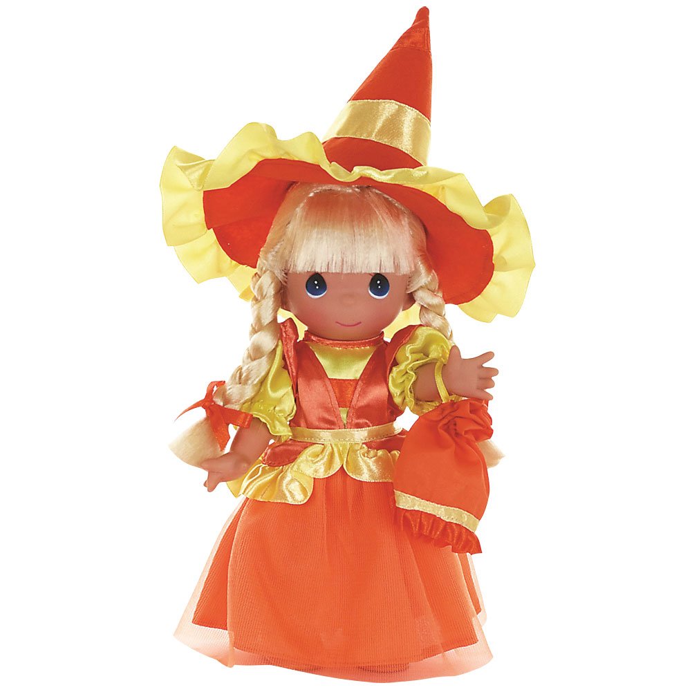 Precious Moments Dolls by The Doll Maker, Linda Rick, Candy Corn Cuties, Blonde, 9 inch Doll