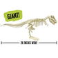 Thames & Kosmos Giant Dinosaur: T. Rex Skeleton Model | STEM Activity | Build a 26-in Long T. Rex Skeleton | Explore Paleontology & Learn Fun Dino