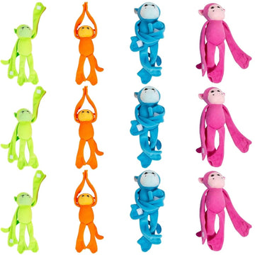 Fun Express Monkey Stuffed Animal 12 Pack