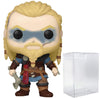 Funko Pop! Assassins Creed Valhalla - Eivor Vinyl Figure (Bundled with Compatible Box Protector Case), Multicolor, 3.75 inches