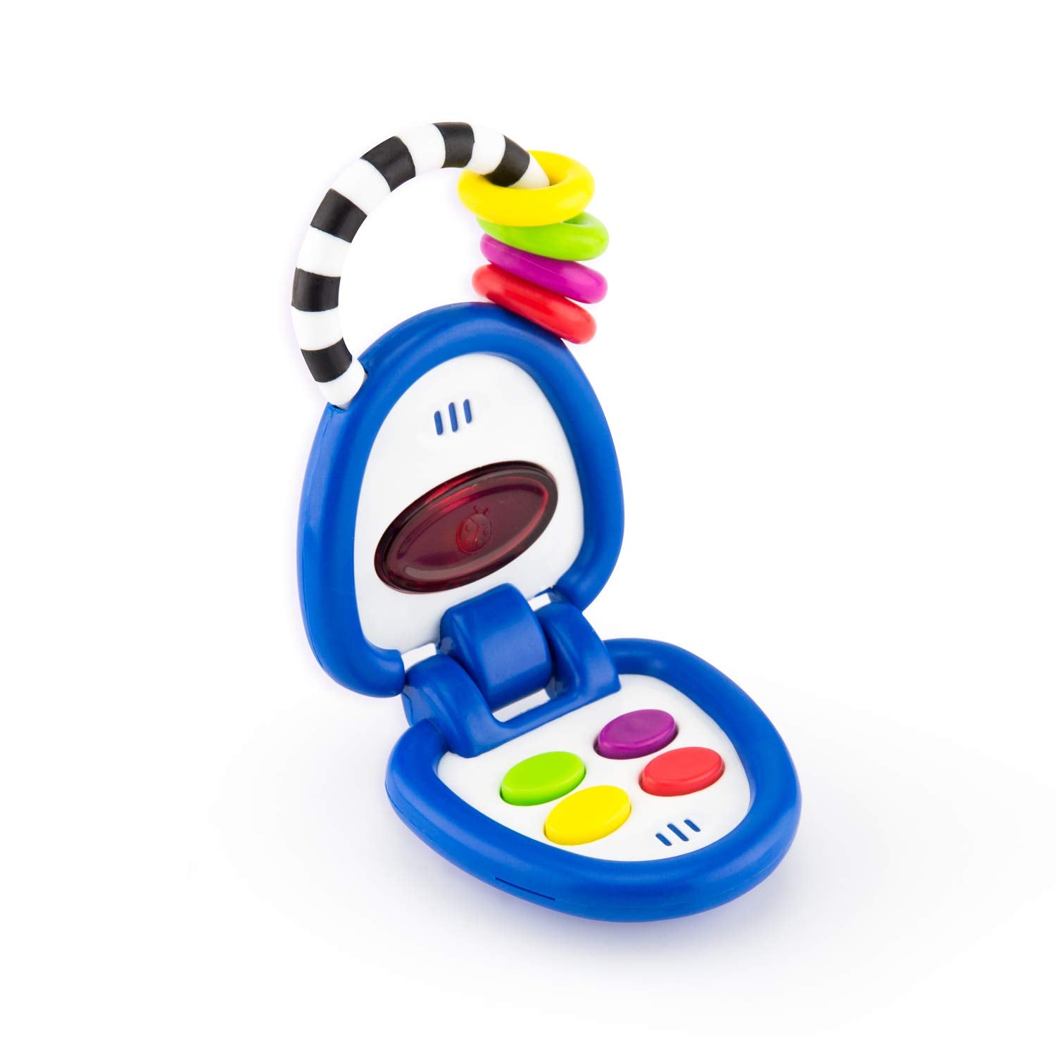 Sassy Phone of My Own Activity Toy | Electronic Developmental Toy Promotes Pretend Play | Lights and Sounds | for Ages 6 Months and Up, Blue, 1.2 x
