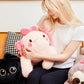 uoozii 20" | 4 Pounds Pink Axolotl Weighted Stuffed Animals with Unscented Microwave Heating Pad Inside, Cute Coolable Heatable Weighted Plush Warm