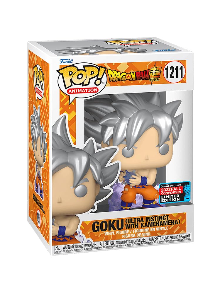 Funko Pop! Anime: Dragon Ball Super - Goku Ultra Instinct with Kamehameha