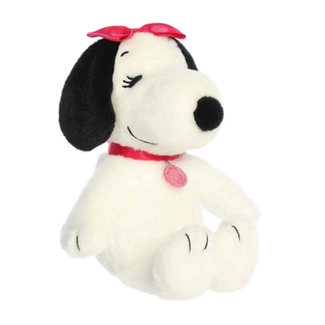 Aurora® Adorable Peanuts® Belle Stuffed Animal - Officially Licensed Toys for All Snoopy Fans - Nostalgic Gift for Adults and Birthday Celebrations