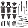 TopBrixx Custom Minifigures Weapon Set, 25 Pcs Custom Weapon Set for Elf, Figure Weapon Compatible with Lego