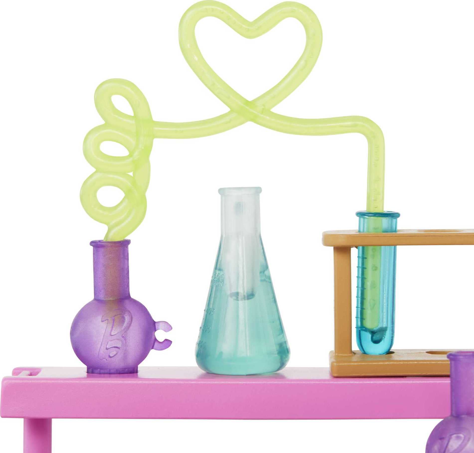 Barbie Science Lab Playset with 2 Dolls, Lab Bench and 10+ Accessories (Amazon Exclusive)