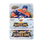 2025/26 Upper Deck Series 1 Hockey Trading Card Tin (Three Young Guns Rookie Cards Per Box)