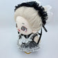 niannyyhouse Headdress Dress Apron 10cm 15cm 20cm Plush Doll Lace Maid Outfit Dress Up Accessories (Black-20cm)
