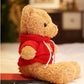YUKOUQIAN Teddy Bear Stuffed Animal Cute Plush Doll SoftToy 11.8" Gift for Girls Boys Birthdays Christmas Children's Day Halloween Thanksgiving Day