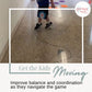 Airplane Tip Toe Line Die-Cut Vinyl Sensory Walk Decals - Kids' Sensory Path Floor Decals - Education Walking Path Stickers - Daycare & School Hallway