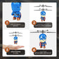 Marvel Captain America 3.5-Inch Big Head UFO Helicopter, Hand-Controlled