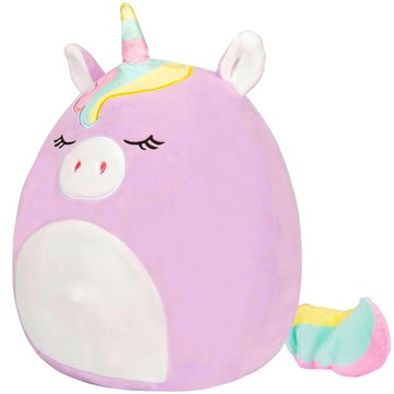 Squishmallows Original Large 16-Inch Sylvia The Purple Unicorn - Official Jazwares Pillow Plush - Collectible Soft Squishy Stuffed Animal Toy - Gift