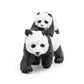 Papo - Realistic Panda And Baby Figure - Ages 3+ - Wild Life Collection - Educational Play Animal Family - Gift Idea Toy for Girls and Boys