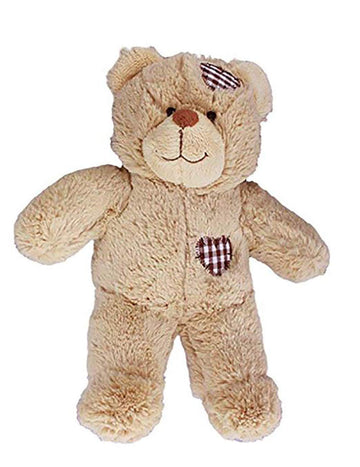 Cuddly Soft 8 inch Stuffed Brown Patches Teddy Bear...We Stuff 'em...You Love 'em!