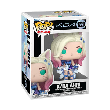 Funko Pop! Games: League of Legends - K/DA Ahri - Collectable Vinyl Figure - Gift Idea - Official Merchandise - Toys for Kids & Adults - Video Games