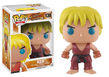 Funko Street Fighter Ken Pop Games Figure