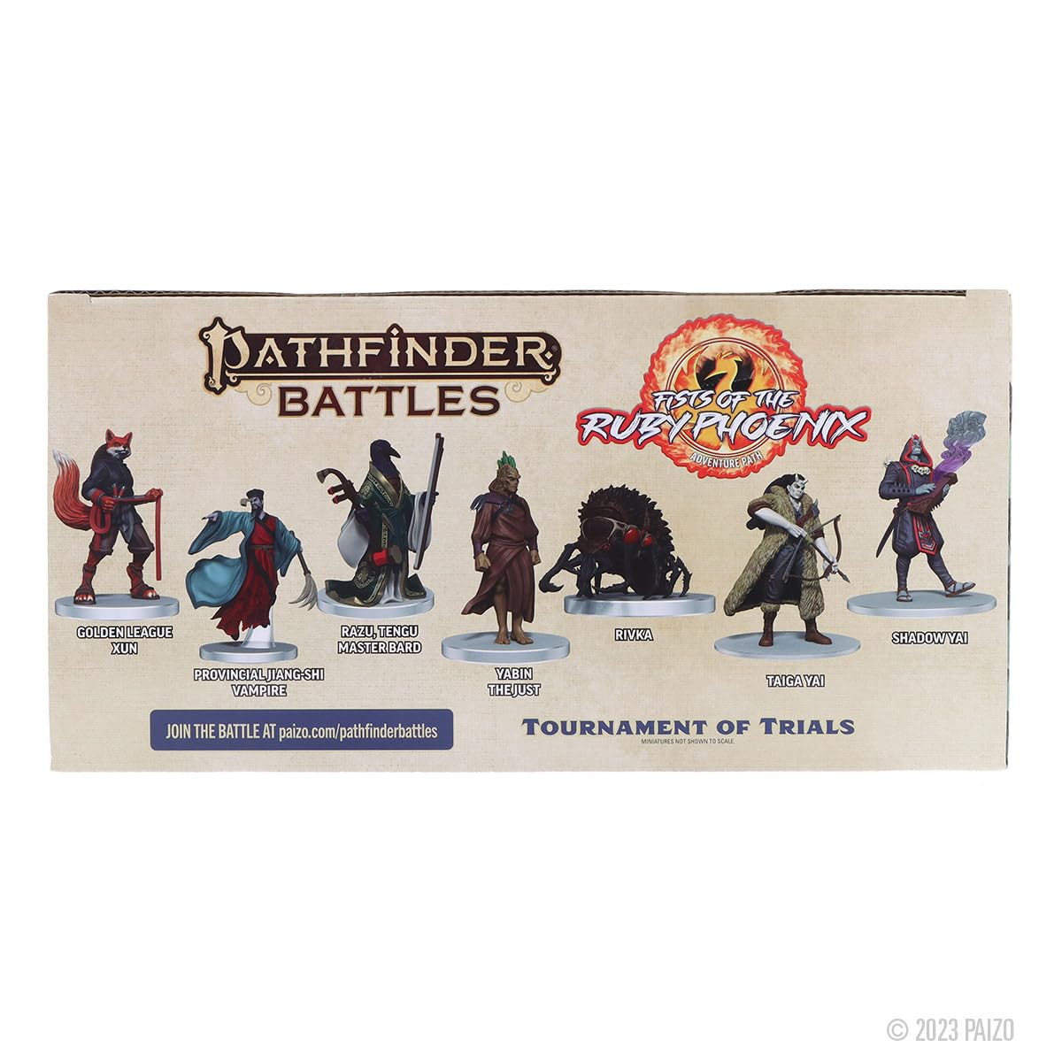 WizKids Pathfinder Battles: Fists of The Ruby Phoenix - Tournament of Trials Boxed Set