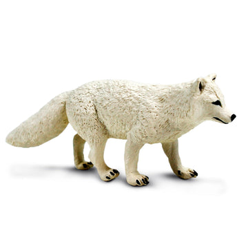 Safari Ltd. Arctic Fox Toy Figure | North American Wildlife Collection | Non-Toxic and BPA Free | Toy Animals | Suitable for Ages 3 and Up