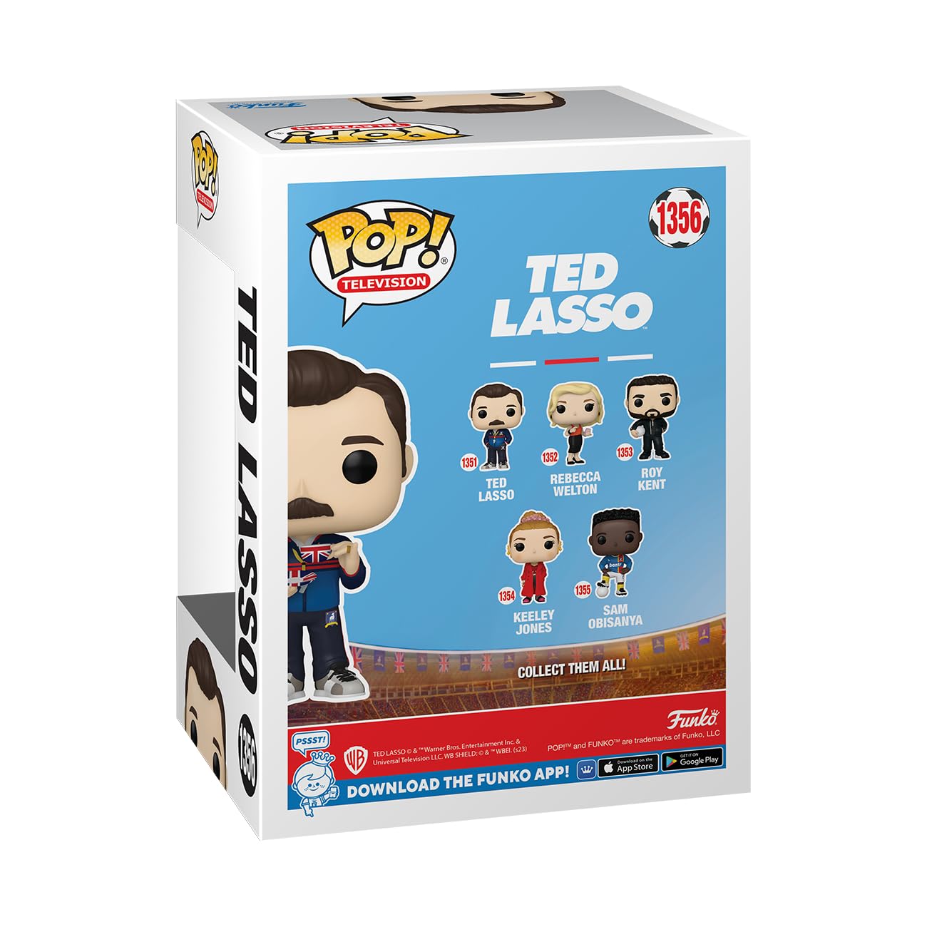 Funko POP! TV: Ted Lasso with Teacup - Collectable Vinyl Figure - Gift Idea - Official Merchandise - for Kids & Adults - TV Fans - Model Figure for