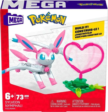 Mega Pokemon Sylveon Building Toys Set- 73 Pieces