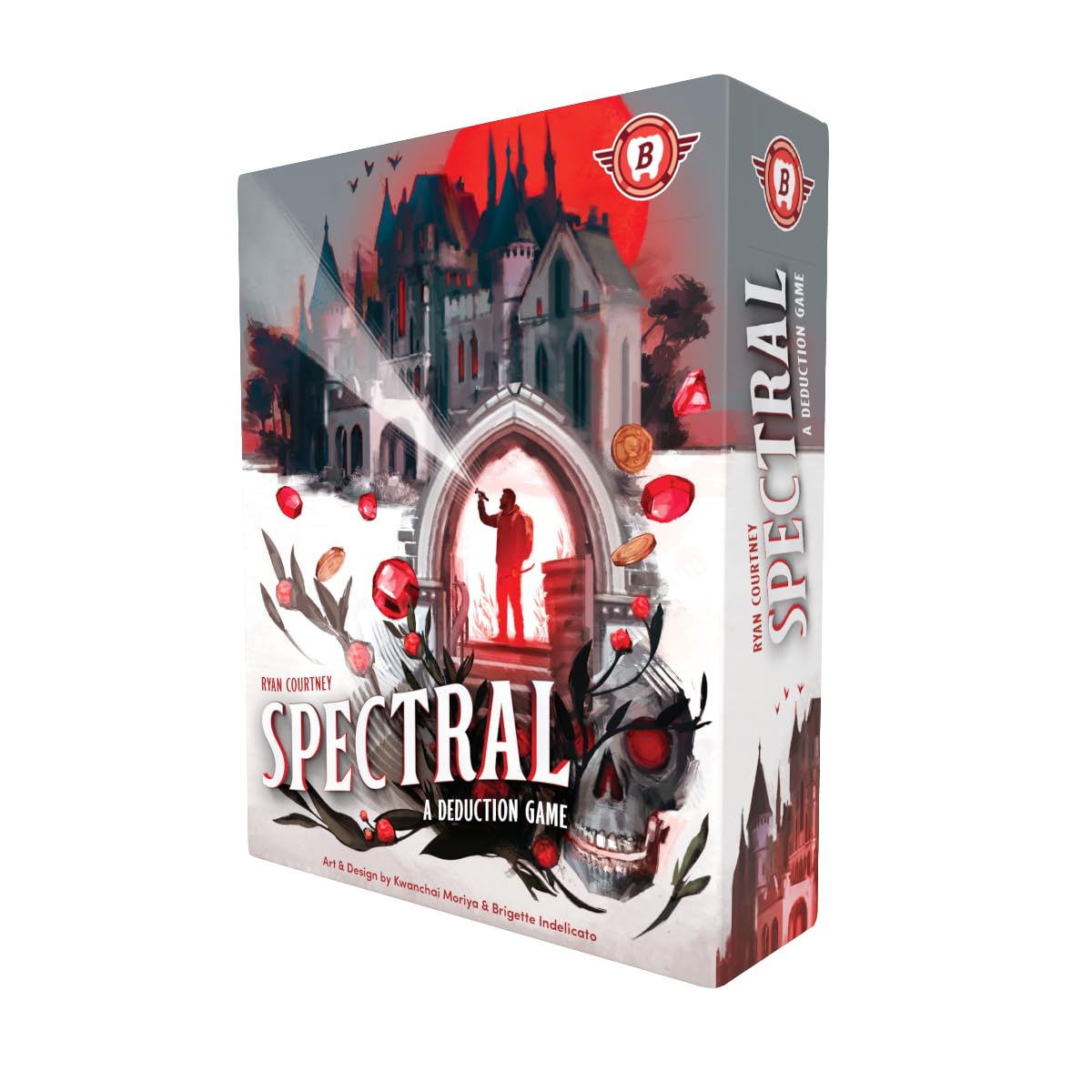 Bitewing Games - Spectral Deduction and Bidding Board Game for 2-5 Players - Find Treasures and Avoid Specters - Beginner and Advanced Modes to Tailor