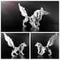 3D Metal Model Kits, Mechanical Wolf 3D Metal Puzzle,Steel Animal Series DIY Brain Teasers Simple 3D Puzzles Home Decor Art Craft Gifts Toys for Adult