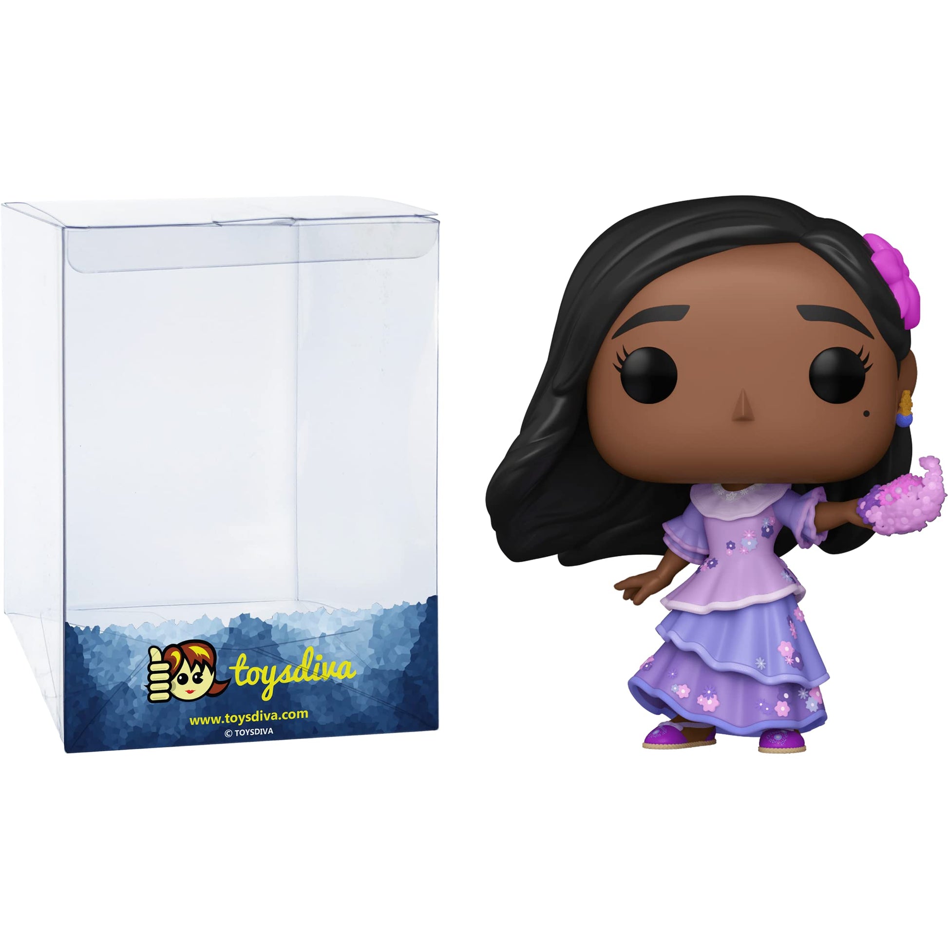 Funko Isabela Madrigal: P o p ! Vinyl Figurine Bundle with 1 Compatible 'ToysDiva' Graphic Protector (57600 - B)