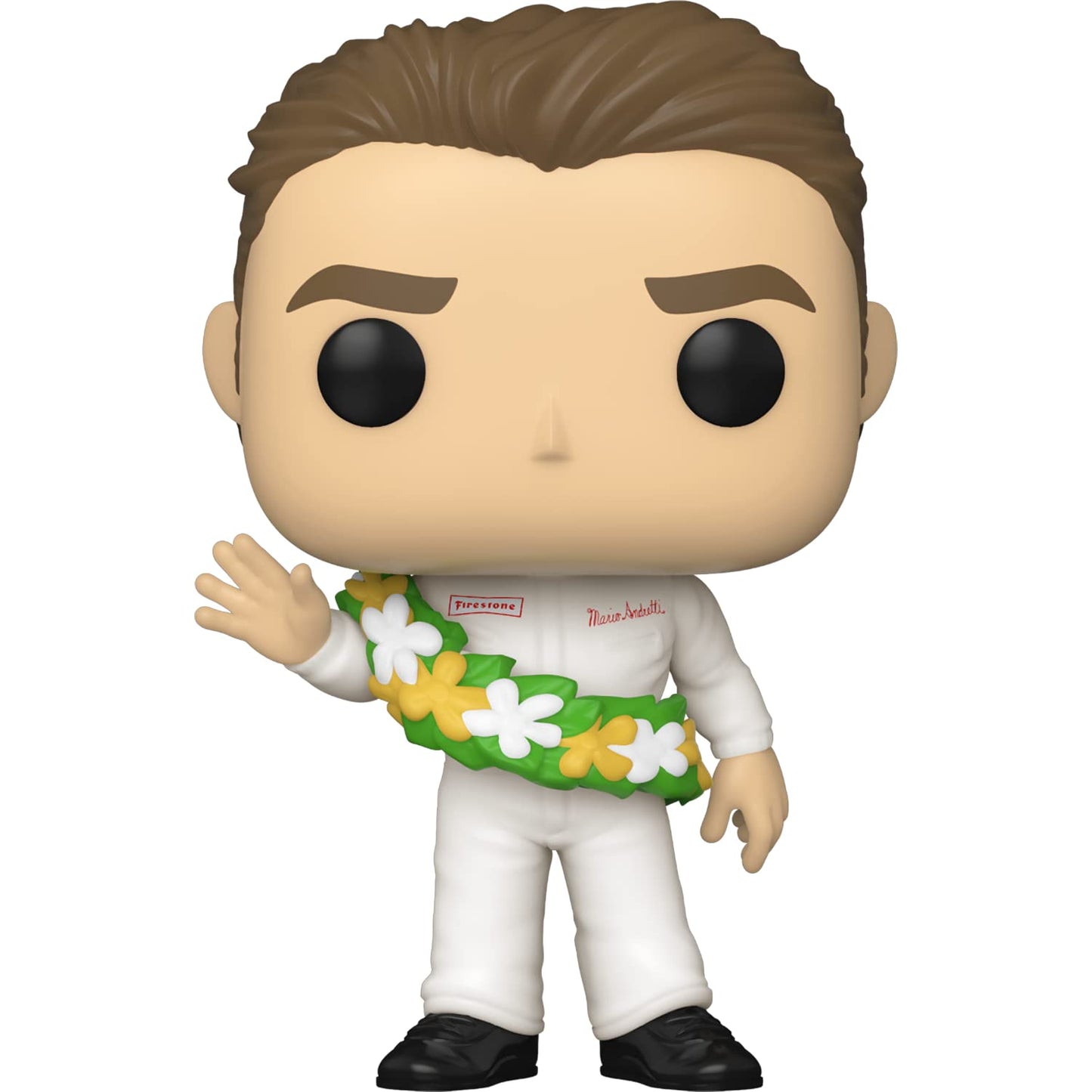 Funko M a r i o Andretti: P o p ! Sports Legends Vinyl Figurine Bundle with 1 Compatible 'ToysDiva' Graphic Protector (010-52983 - B)