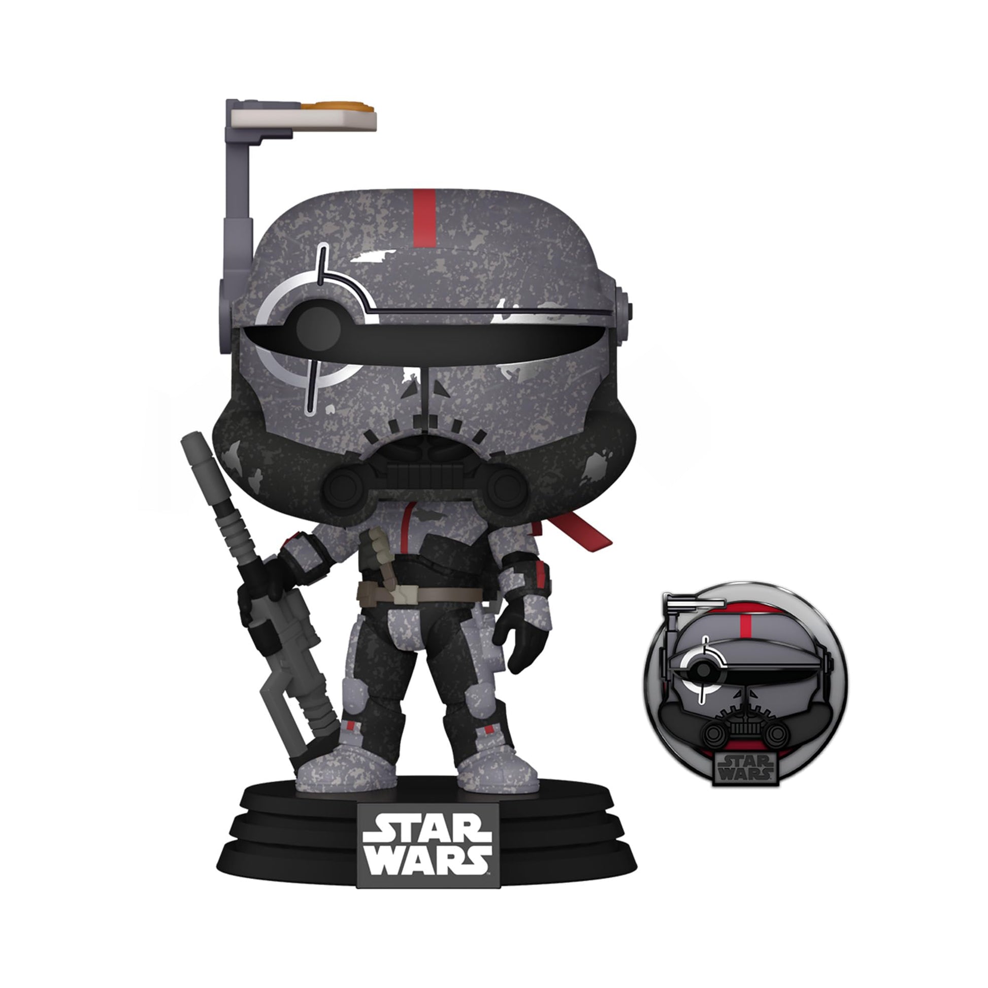 Funko Pop! Star Wars: Across The Galaxy - Crosshair with Pin, Amazon Exclusive