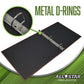 Football Card Binder with Pigskinz Texture by All Star Products | Real Football Look & Feel | Patented 3-Ring Album for Trading Card Protection |