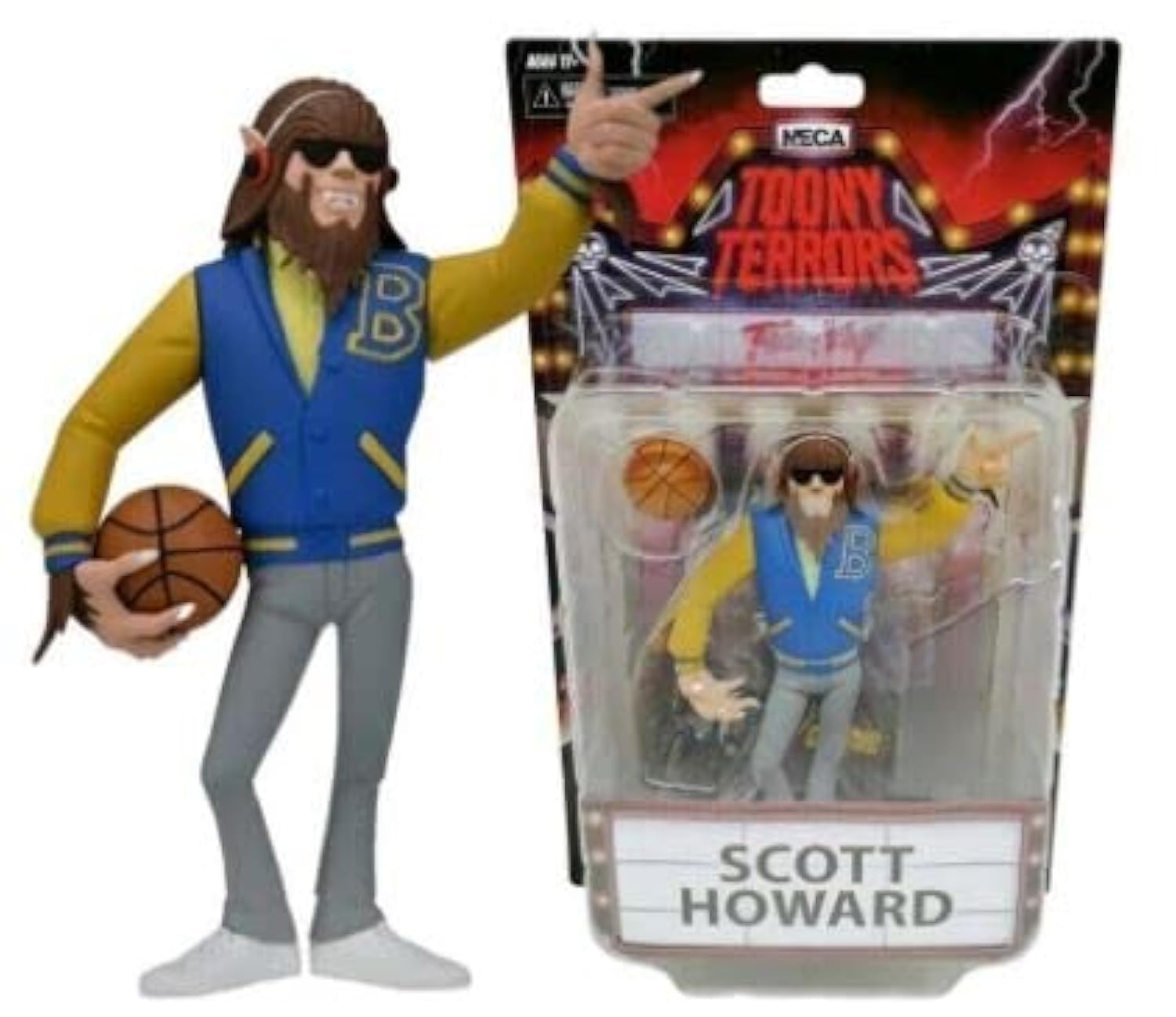 NECA Scott Howard (Teen Wolf) 6" Toony Terrors Series 7