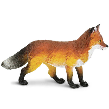 Safari Ltd. Red Fox Figurine - Detailed 3.5" Plastic Model Figure - Fun Educational Play Toy for Boys, Girls & Kids Ages 1+