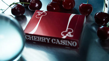 Cherry Casino Reno Red Playing Cards Poker Size Deck USPCC Custom Limited