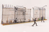 McFarlane Toys The Walking Dead AMC TV Series Prison Gate & Fence Building Set #14556 192 pcs