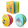Baby Bath Toys, Nontoxic Bath Books for Babies Bath Time, Bathtub Toys for Toddlers 6 to 12 18 Months, Soft Educational Bath Toys for 1-3 Year Old