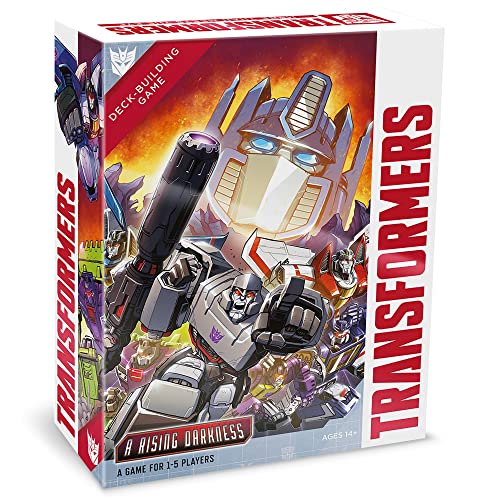 Renegade Game Studios Transformers Deck-Building Game Expansion: A Rising Darkness, 1-5 Players, Ages 14+