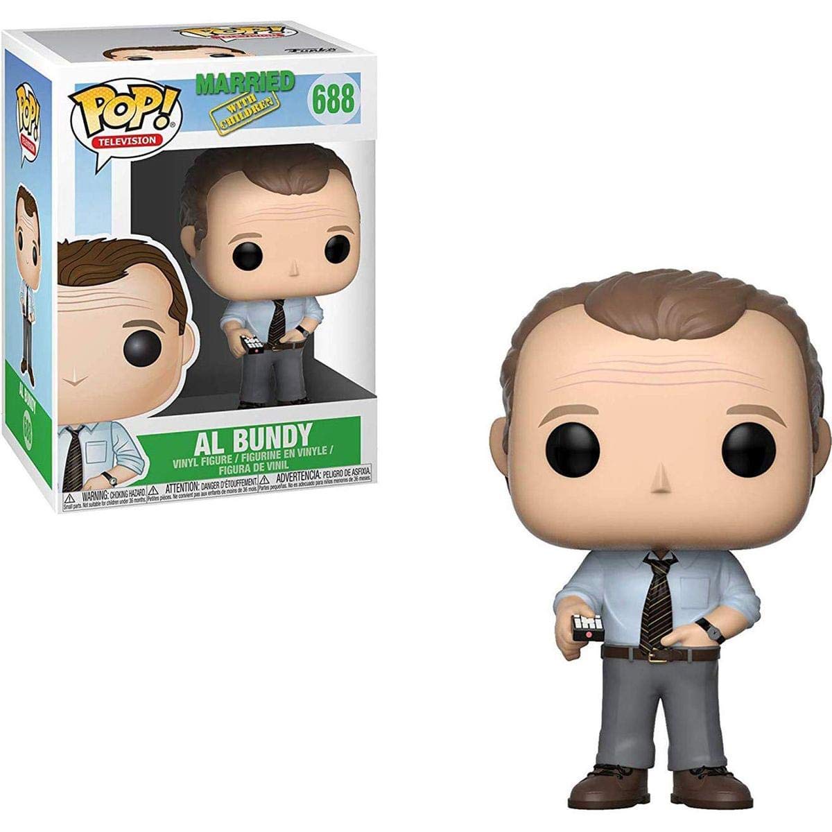 Funko Pop Television: Married with Children - Al with Remote Collectible Figure, Multicolor
