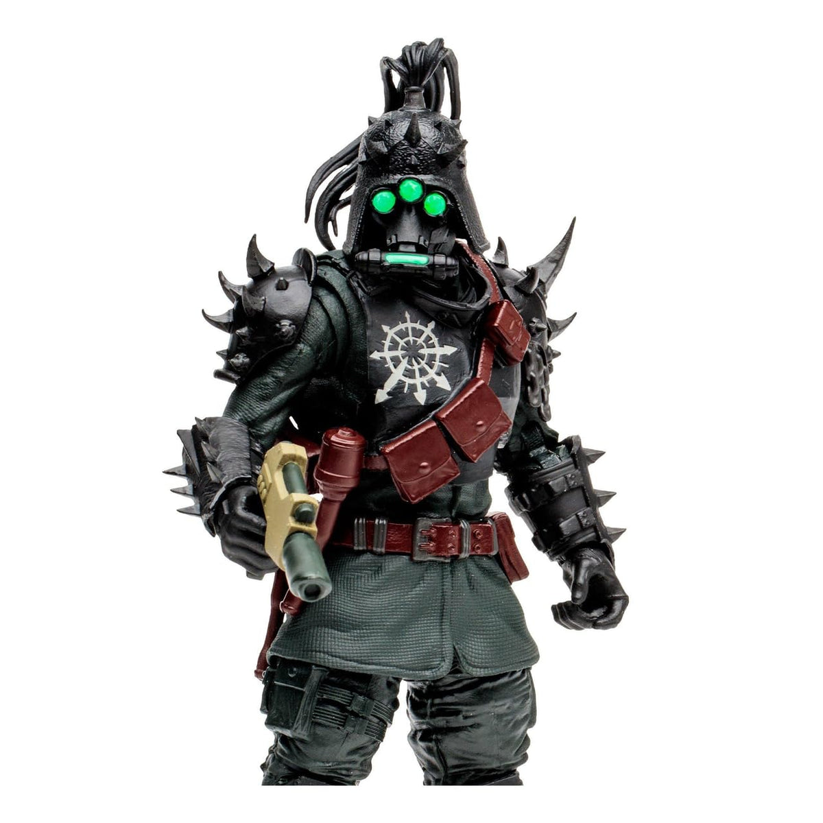 McFarlane Toys, 7-Inch Warhammer 4000 Darktide Traitor Guard Exclusive Action Figure with 22 Moving Parts, Multicolour Collectible Warhammer Figure