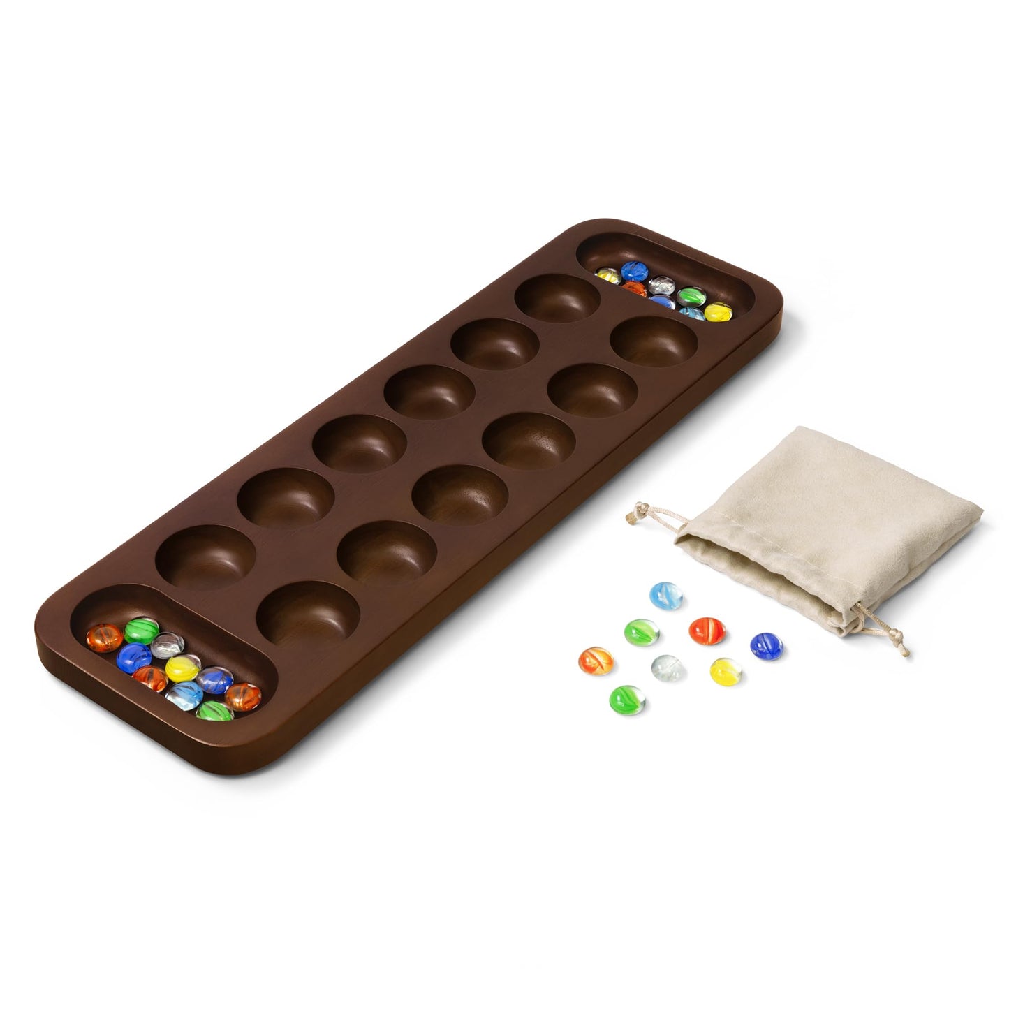 Mancala - A Count-and-Capture Game for Two by WS Game Company