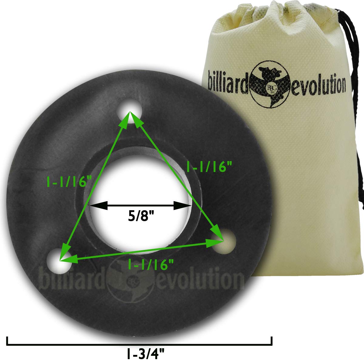 Billiard Evolution Set of 16 Foosball Table Outside Bushings