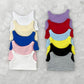 niannyyhouse 20cm Plush Doll Clothes Solid Color Vest Sleeveless T-Shirt Doll Dress Up (Beige+Pink, 20cm)