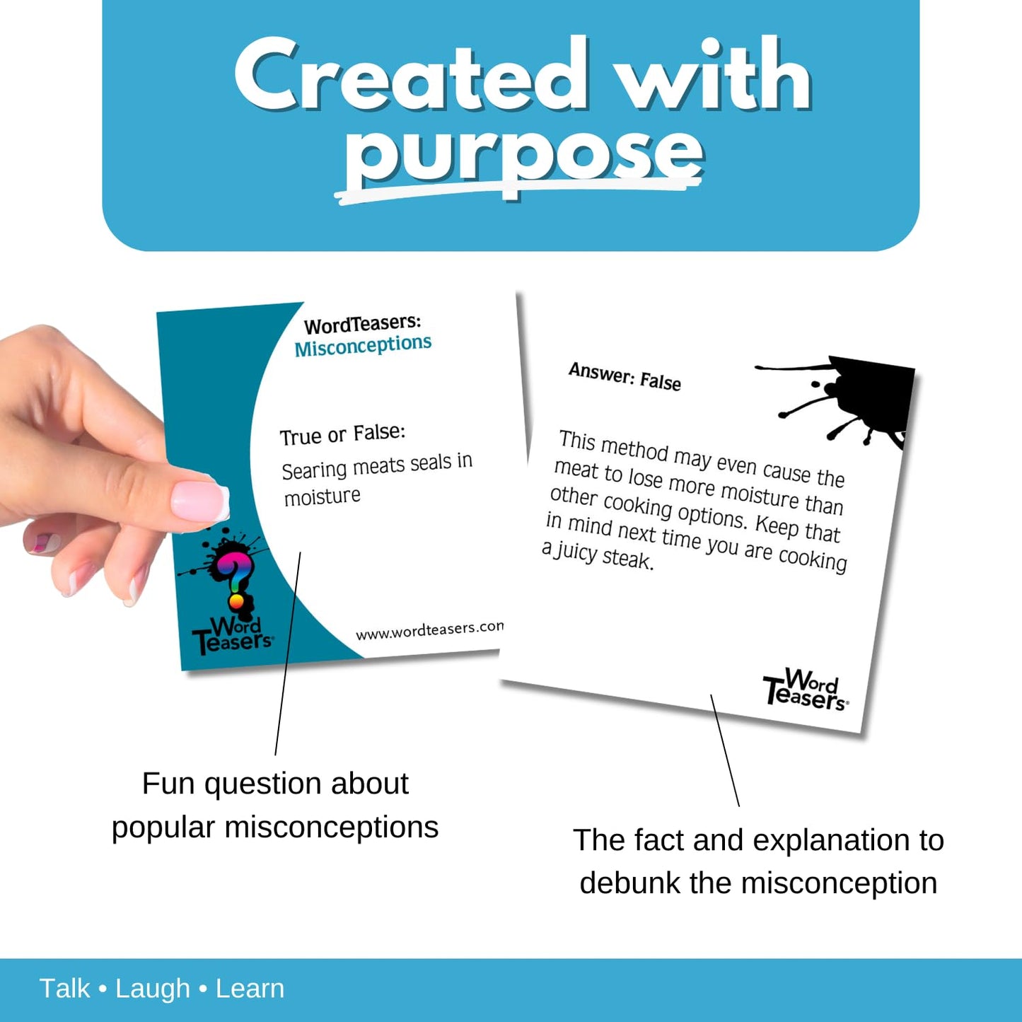 Word Teasers Misconceptions