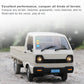 YounggDiy WPL D12 1/16 Mini RC Truck, 2.4G RC Car Mini-Truck Mini-Van High Speed of 20km/h DIY Double Battery, Remote Control Trucks Vans, Indoor
