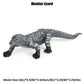 JOKFEICE Animal Figurines, Realistic Monitor Lizard Fairy Garden Accessories, Learning Toys for Christmas Birthday Cake Topper Gift for Boys and Girls