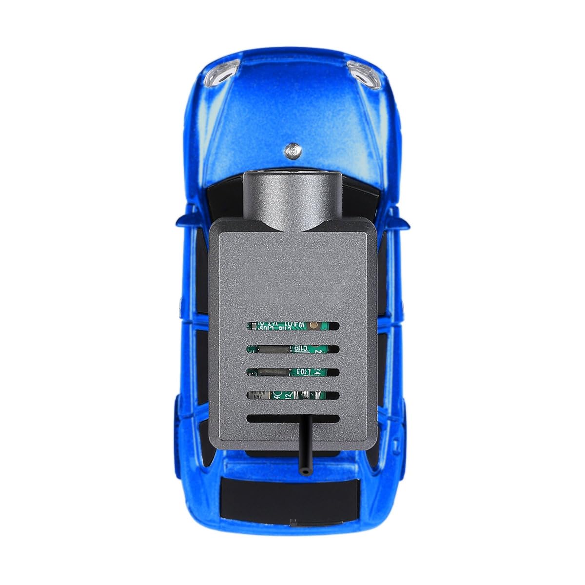 FunXylophy WL 1/64 FPV RC Mini Car, APP-Controlled Fully Proportional RC Car with HD FPV Camera, 3 Speed Modes and LED Lights (RTR Version)