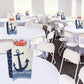 Big Dot of Happiness Ahoy - Nautical - Table Decorations - Baby Shower or Birthday Party Fold and Flare Centerpieces - 10 Count